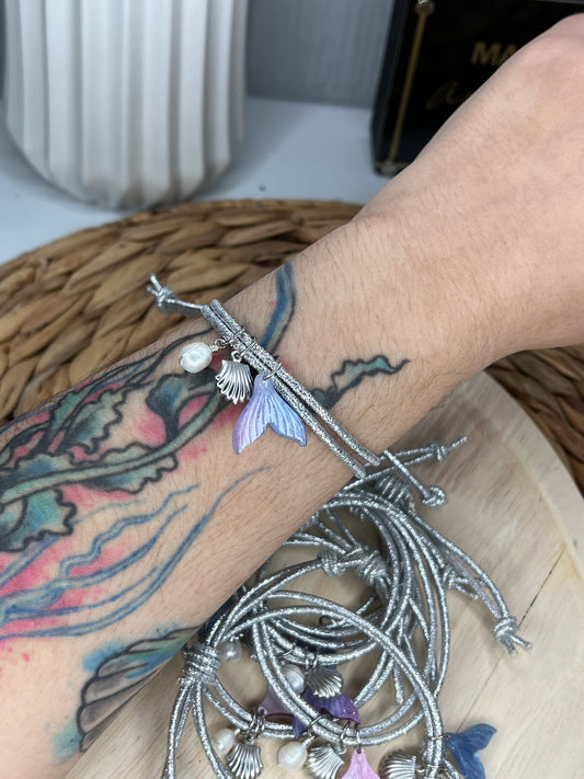 Silver Mermaid Bracelet